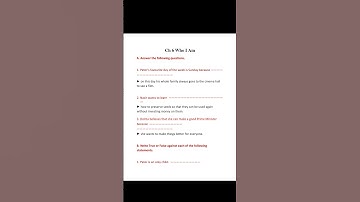 Who I An all Question Answer || class 6 English chapter 6 Who I An all Question Answer (HONEYSUCKLE)