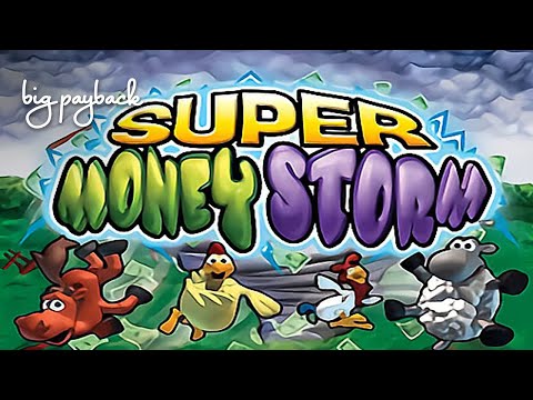 RETRIGGER, AWESOME! Super Money Storm Slot - MAX BET BONUSES!