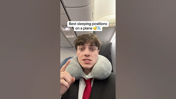 Best sleeping positions on a plane 😴✈️