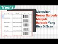 Cara mengubah UPC A nomor barcode menjadi Barcode yang bisa di scan menggunakan google sheet
