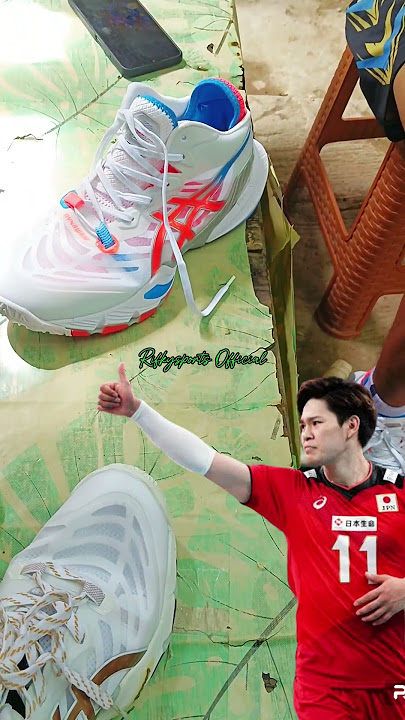 Sepatu voli Asics Metarise Nishida