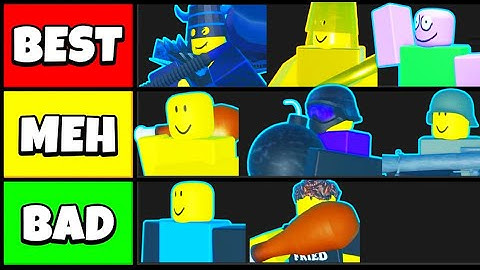 THE BATTLE BRICKS BEST BATTLER TIER LIST! Roblox