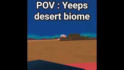 POV : yeeps desert biome #yeeps #vr
