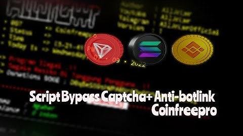 Script Auto Bypass Captcha + Anti-Botlink Coinfreepro | Via Termux