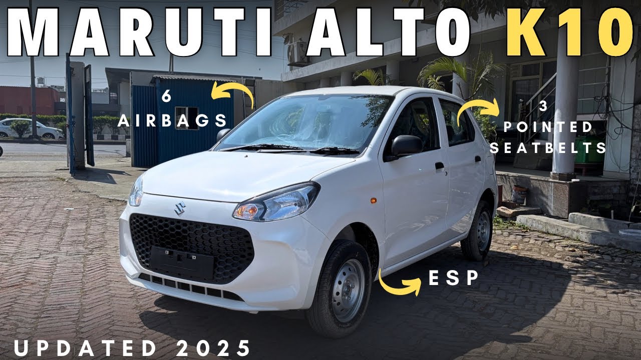 Lord Alto | New Maruti Alto K10 2025: Now Safer Than Ever with 6 ...