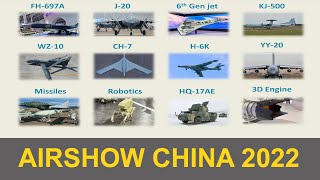 Zhuhai Airshow 2022: Highlights of Chinese Military Advancement