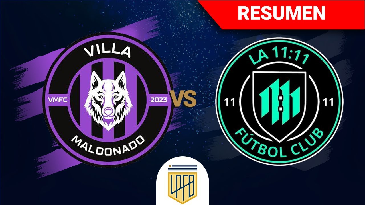 Villa Maldonado (3) vs (1) la 11 11 | Resumen