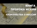 Книга пророка Исайи. Толкование. Пророчество о Мессии. Библия. Ветхий Завет. Богословие.