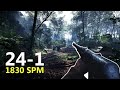 Battlefield 1 Gameplay: 24-1 | 1830 SPM Steamroll