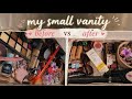 My Small Vanity Makeover Before vs After Transformation | Piyu Bhaskar