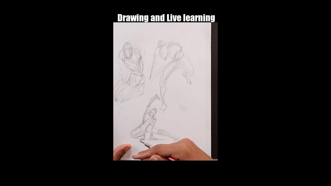 Drawing Live. 09 How to draw faces (Portrait) - YouTube