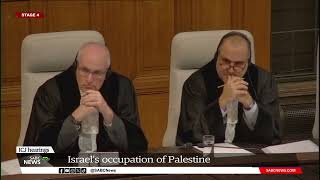 ICJ Public Hearings I Namibia makes representation in the case of Israeli Occupation of Palestine