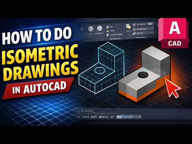 How To Make 3d Isometric In Autocad