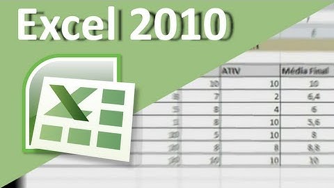 Aula Excel 2010 Intermediário / Avançado (Aula 1) - Introdução e Trabalhando com condições