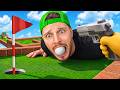 Le golf… mais on peut TIRER sur ses potes ?!
