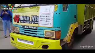 Video story wa takbiran versi truk oleng.  ||.  {Romansa truk oleng}