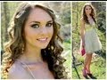 Get Ready With Me Prom 2013 - Makeup & Hair Tutorial with Gold Dress & Pink Heels! - Jackie Wyers