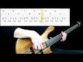 Red Hot Chili Peppers - Charlie (Bass Cover) (Play Along Tabs In Video)