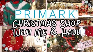 Christmas Shop With Me \& Haul Primark 2021 | Decorations, Gifts, Disney \& Clothing | Mummy Of Four