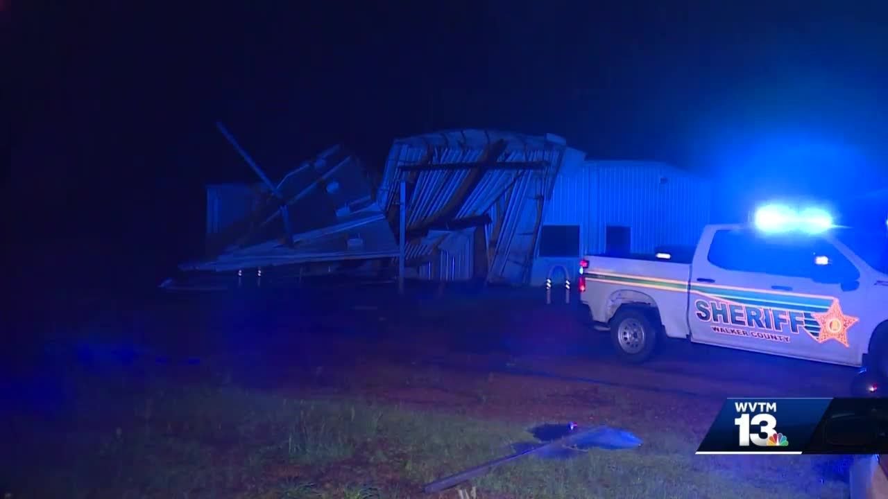 Carbon Hill hit with possible tornado Easter Sunday YouTube