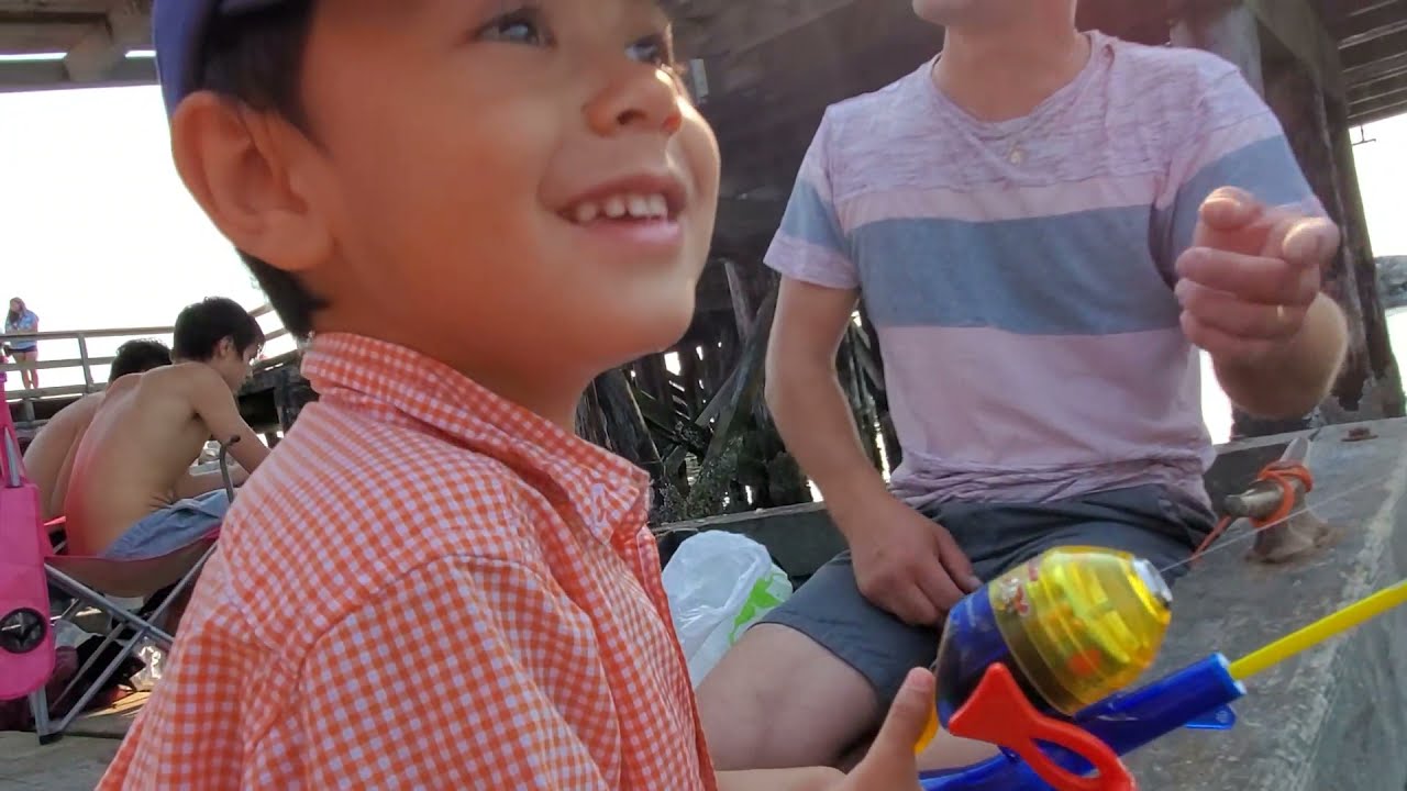 Hook Fishing Videos | Marceli goes fishing at White Rock, BC  CA