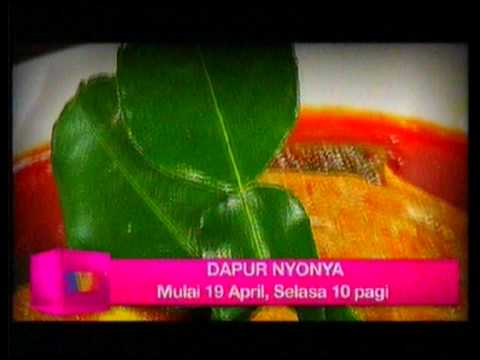 Promo Dapur Nyonya (Wanita) @ Tv3! (bermula 19/4/2011)