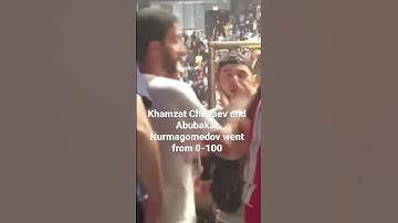 Khamzat Chimaev and Abubakar Nurmagomedov went from 0-100 #ufc280 #ufc #khamzatchimaev #khabib