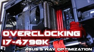 Overclocking my CPU for the First Time  i7 4790k & Asus 5 Way Optimization