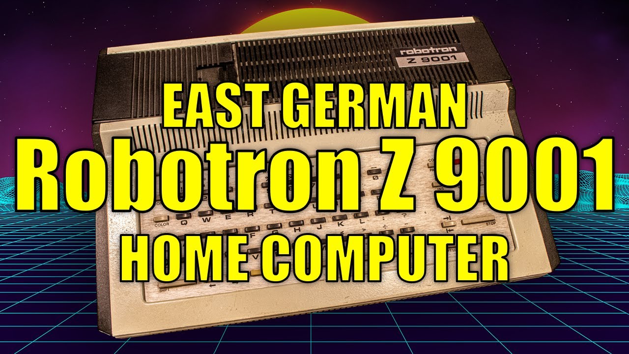 East German Comptuer: Robotron Z 9001 - Will it turn on after 37 years in a garage?