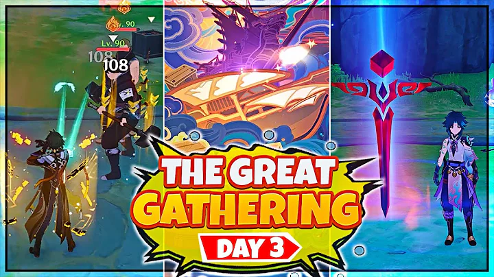 The Great Gathering Day 3 - Fleeting Colors in Flight Event - Genshin Impact 2.4