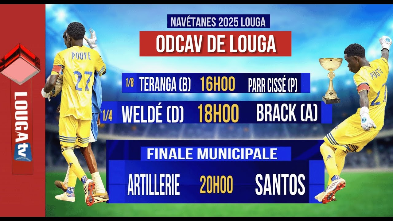 🚨🚨DIRECT STADE ALBOURY NDIAYE NAVETANE LOUGA