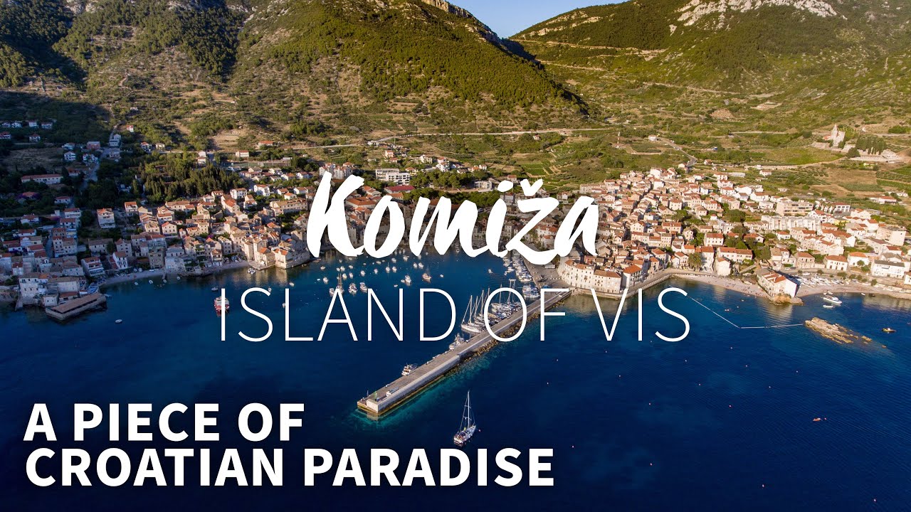 Комижа Кусочек рая в Хорватии Хорватский райский уголок Хорватия | 4K | Остров Вис