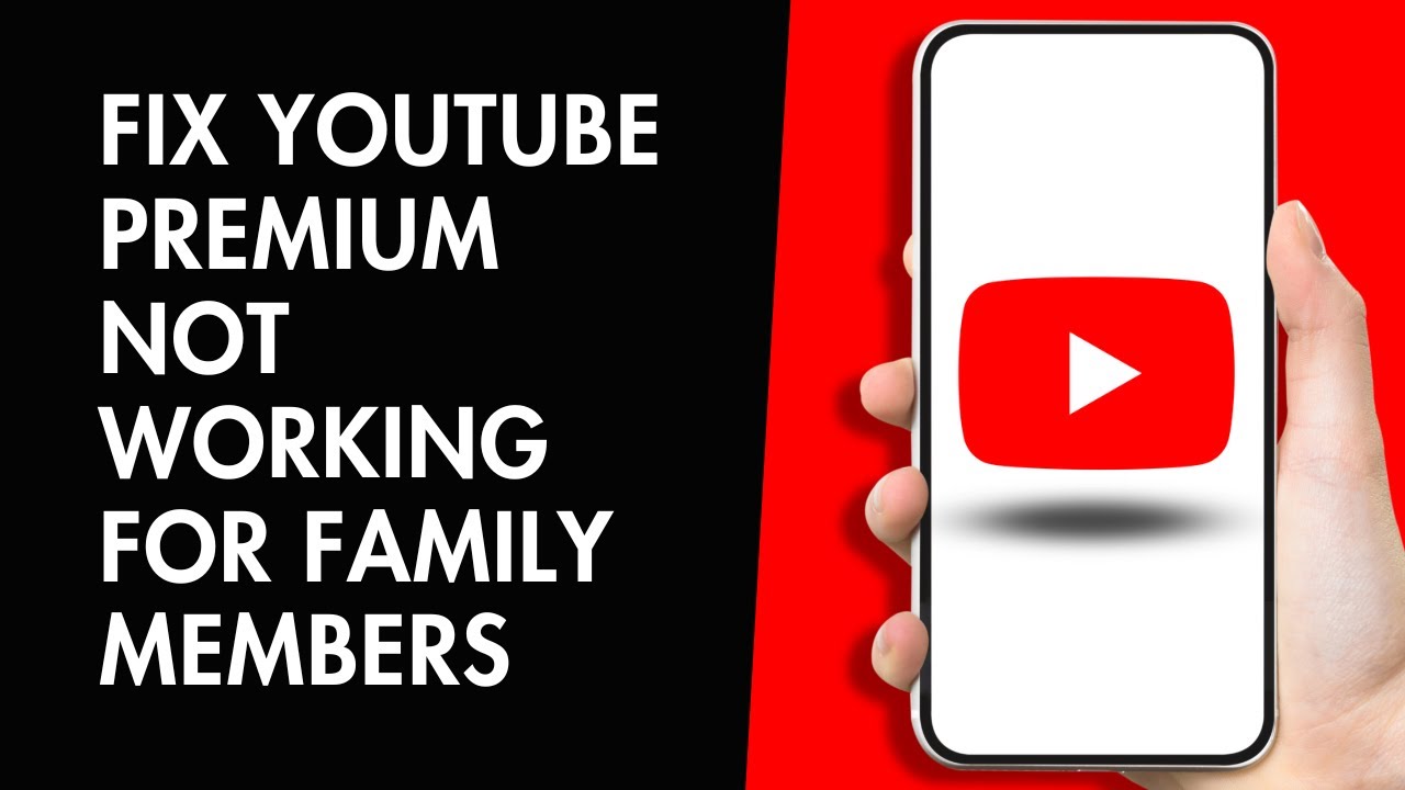 How to Fix YouTube Premium not working for Family Members - YouTube