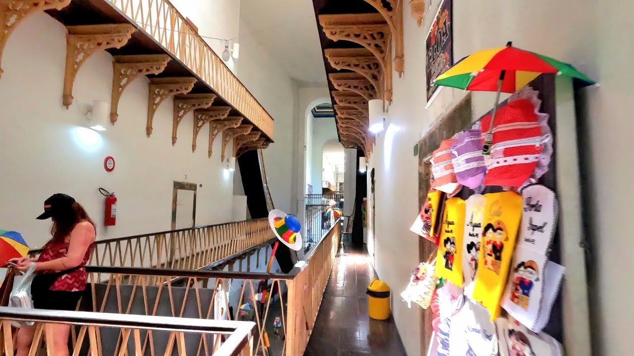 CASA DA CULTURA PRESÍDIO ANO 1800 EM RECIFE PE BRASIL