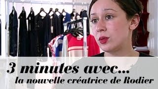 3 min avec... la nouvelle créatrice de Rodier