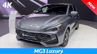 MG3 2024 FIRST look 4K | Luxury (Exterior - Interior) Hybrid  Visual Review