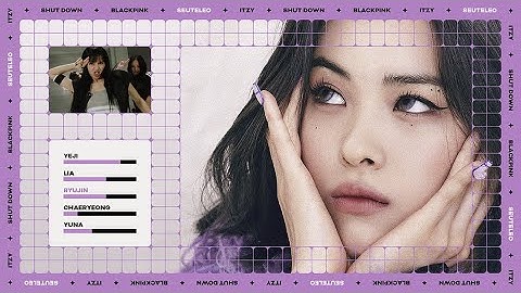 How Would ITZY Cover SHUT DOWN by BLACKPINK | Line Distribution & Dance Positions (5 Members Ver)