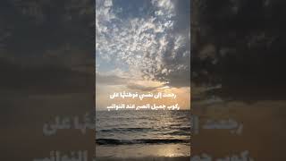 الشعر الأدبي ( ولما رأيت الدهر يؤذنِ صرفه )