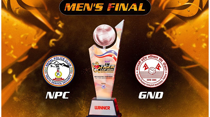 FINAL | GANDAKI PROVINCE vs NEPAL POLICE CLUB | 5th Tiger Cup Men's Volleyball | GoalMaster