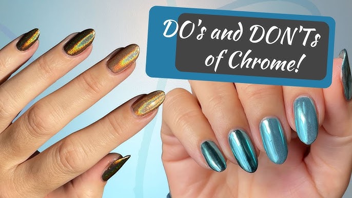 HOW-TO: Master the Chrome Trend with Young Nails