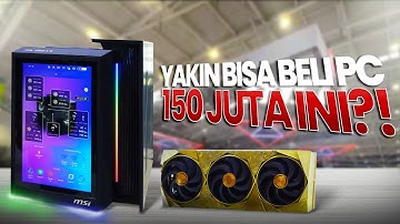 MSI Guncang Computex 2025: PC 150jt, GPU Titanium, Monitor 500Hz, dan AI Asisten!