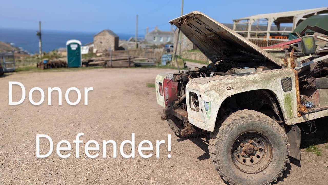 1988 Defender 90. Donor for project 110! Will it run?