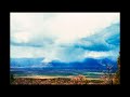 Beautiful View Of Oncoming Spring Shower Time-lapse