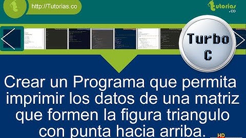 arrays – turbo C (figura triangulo superior)