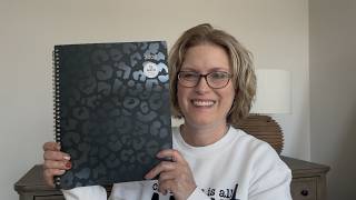 Review PlanAhead See IT Bigger April 2026 - June 2027 Monthly/Weekly Large Planner 8.5 x 11and SUH