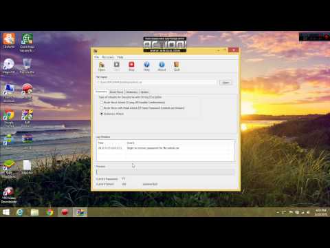 How to open protected rar files without password