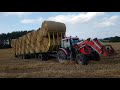 Zwożenie słomy 2019 Zetor Proxima Power 100 Engine Sound