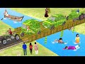 बाँस का पुल Garib Ka Bamboo Bridge Bamboo Vehicle Bike jeep Bamboo Tractor Comedy Video Hindi Kahani