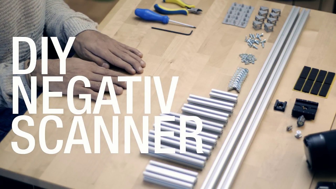 DIY Film Scanvorrichtung für DSLR's