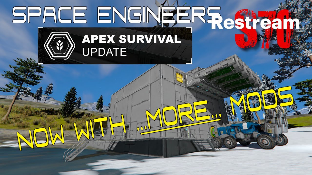 Space Engineers Apex Survival | I built a remote drone to mine Uranium ...